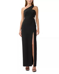 One-Shoulder Sleeveless Backless Evening Dress - Chloe Dress