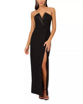 Black Strapless Backless Party Dress - Chloe Dress