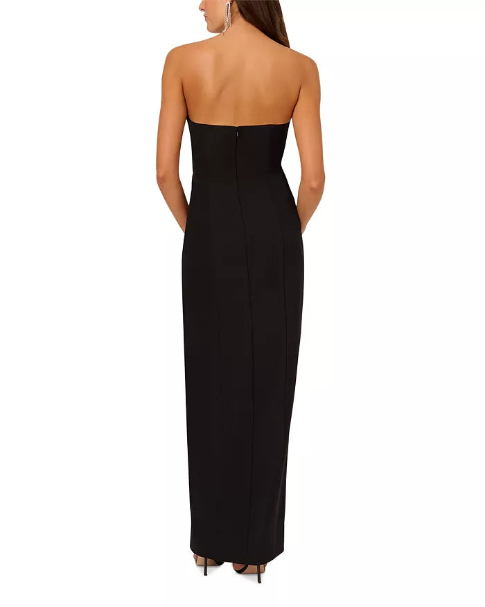 Black Strapless Backless Party Dress - Chloe Dress