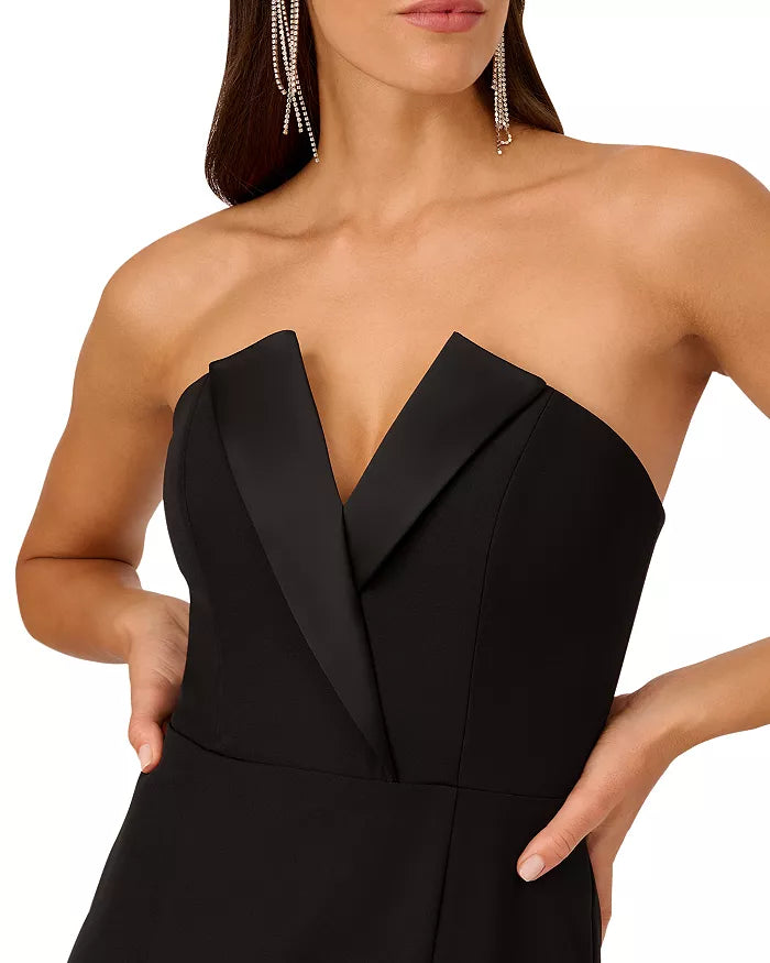 Black Strapless Backless Party Dress - Chloe Dress