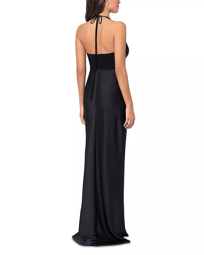 Black Backless Evening Dress - Chloe Dress