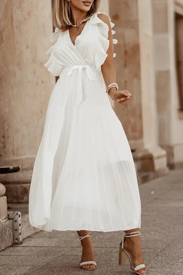 V-Neck Evening Dress - Chloe Dress