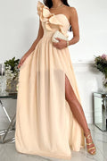 Ruffled Evening Dress - Chloe Dress