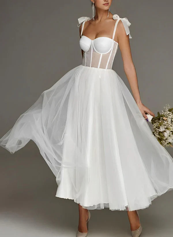 White Mini Wedding Dress - Chloe Dress