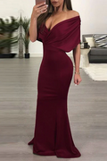 Off-Shoulder Evening Dress - Chloe Dress