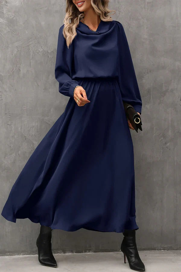 A-Line Asymmetric Evening Dress - Chloe Dress