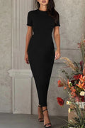Short Sleeve Mini Evening Dress - Chloe Dress