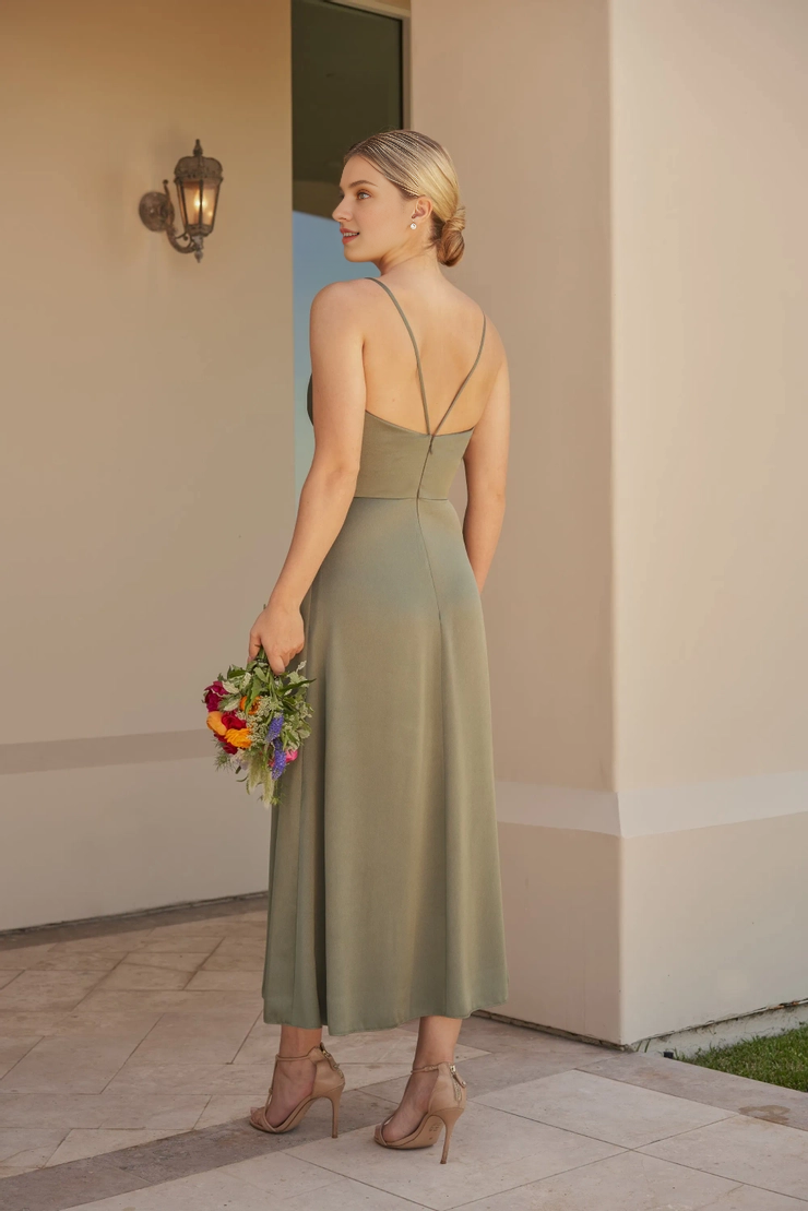 High Slit Wedding Dress - Chloe Dress