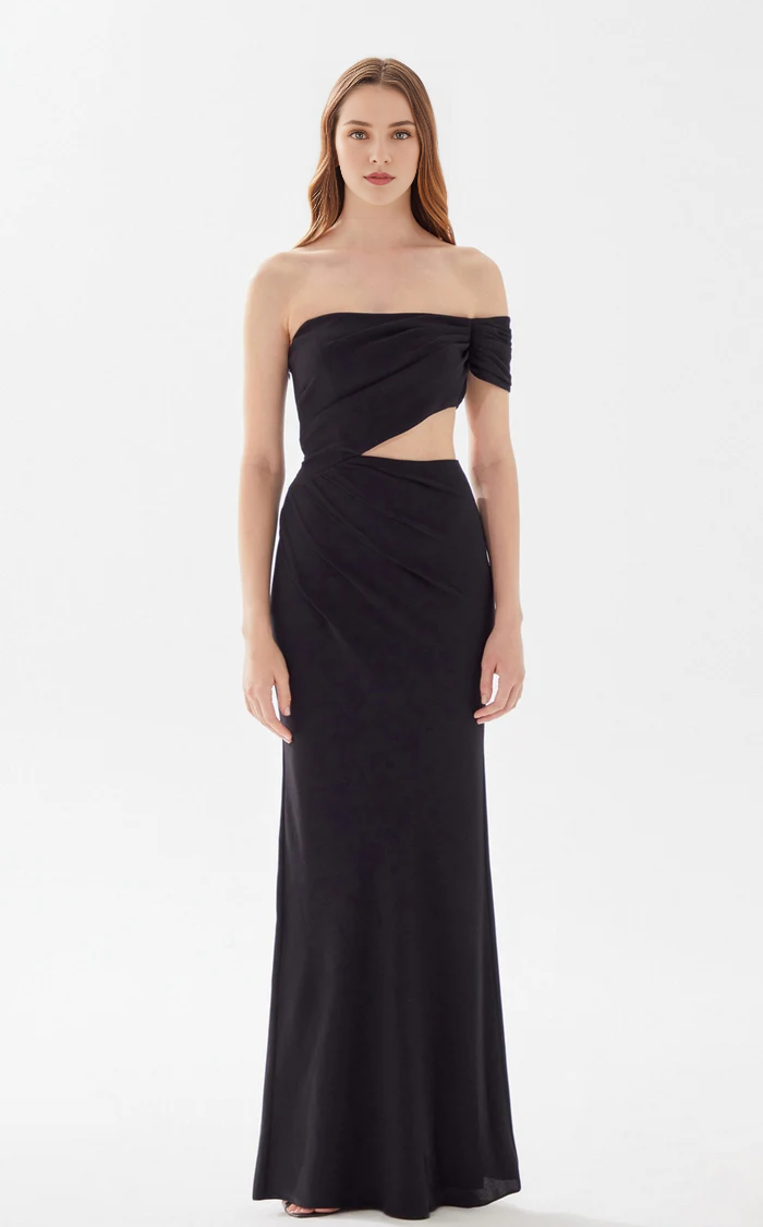 A-Line Floor-Length Evening Dress - Chloe Dress