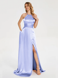 Satin Floor-Length Wedding Dress - Chloe Dress