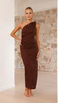 One-Shoulder Sleeveless Prom Dress - Chloe Dress