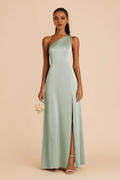 Mermaid One-Shoulder High Slit Wedding Dress - Chloe Dress