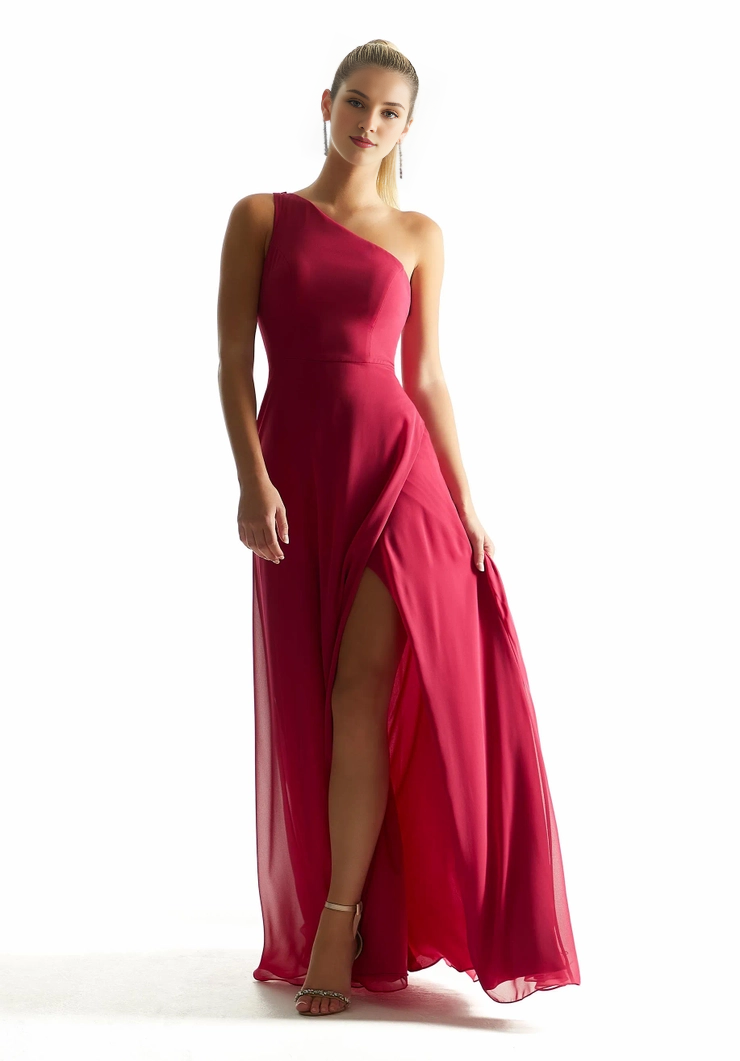 A-Line Chiffon Backless Pleated Wedding Dress - Chloe Dress