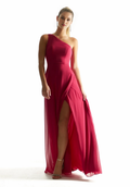 A-Line Chiffon Backless Pleated Wedding Dress - Chloe Dress