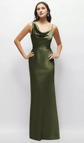 A-Line One-Shoulder Satin Wedding Dress - Chloe Dress