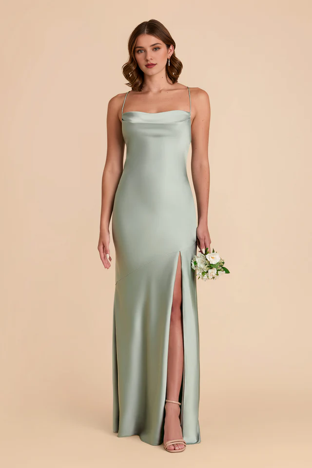 A-Line High Slit Wedding Dress - Chloe Dress