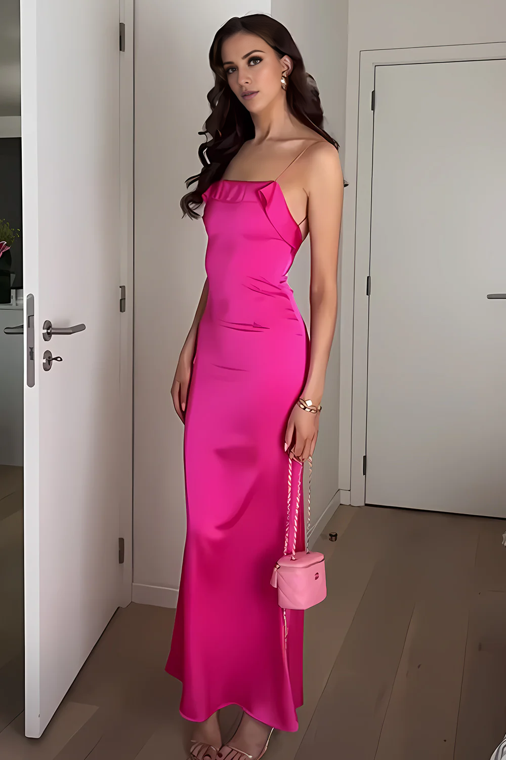 Purple Backless Prom Dress - Chloe Dress