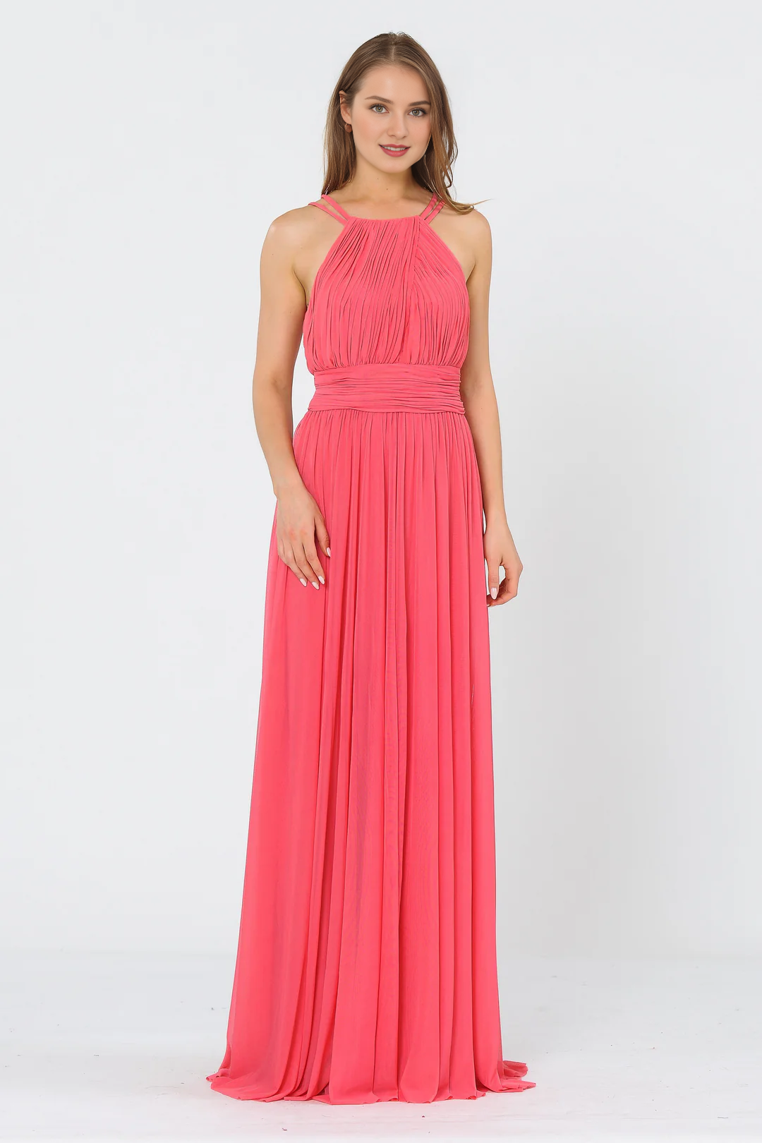 A-Line Pleated Dress - Chloe Dress