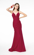 Mermaid V-Neck Evening Gown - Chloe Dress