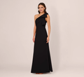 One-Shoulder Crepe Prom Dress - Chloe Dress