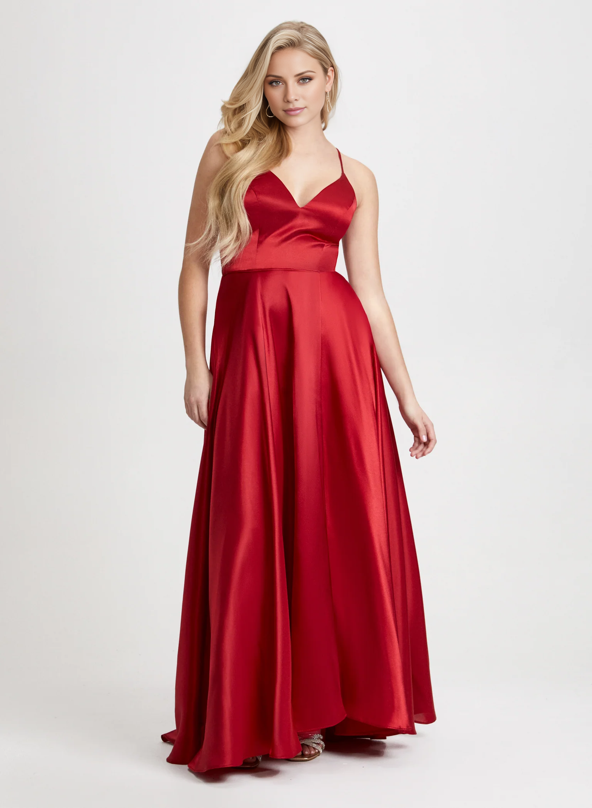 Sweetheart Lace-Up Back Prom Dress - Chloe Dress