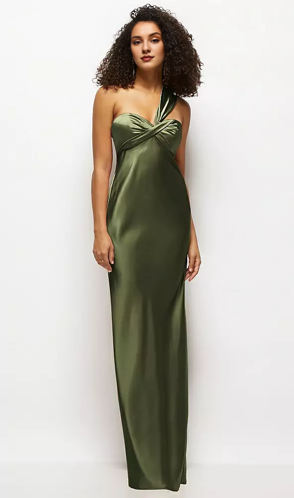 Strapless Satin Wedding Dress - Chloe Dress