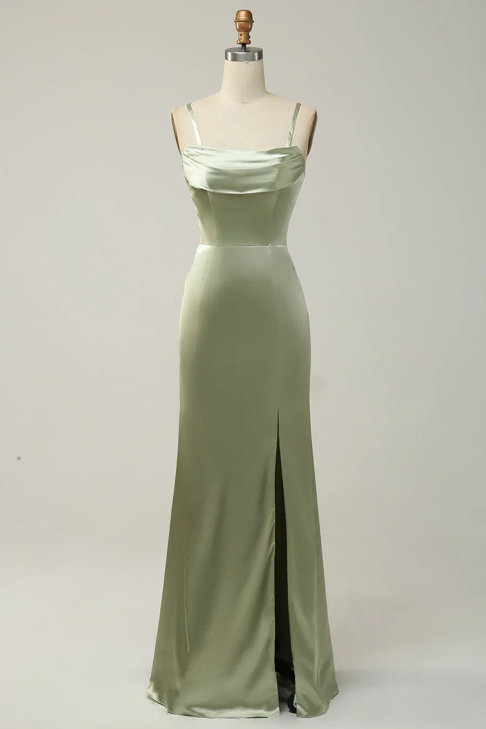 Green Mermaid Wedding Dress - Chloe Dress