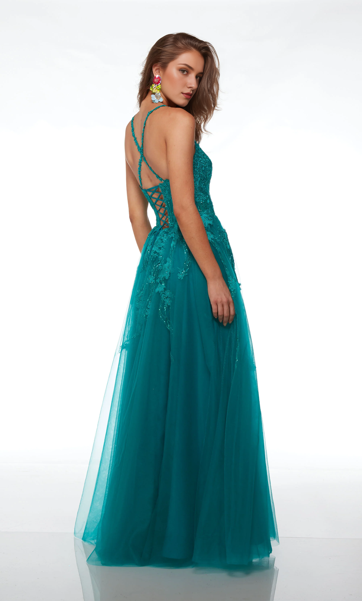 A-Line Chiffon Evening Gown - Chloe Dress
