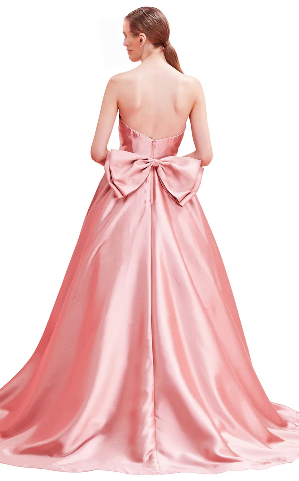 A-Line Off-Shoulder Floor-Length Evening Gown - Chloe Dress
