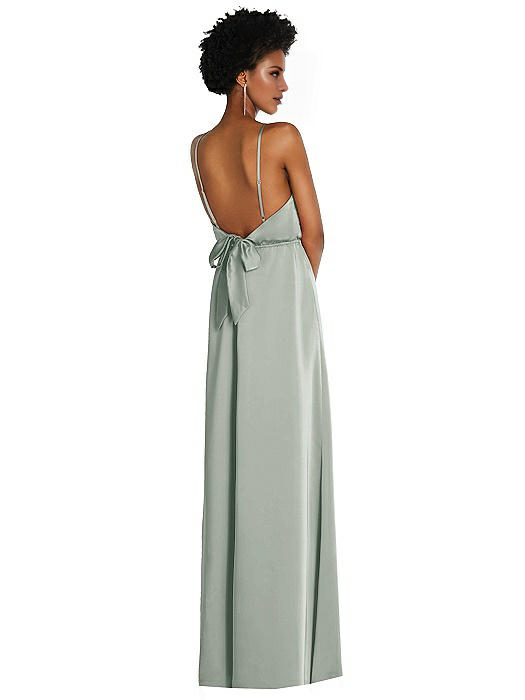 Off-Shoulder Sleeveless Floor-Length Prom Dress - Chloe Dress