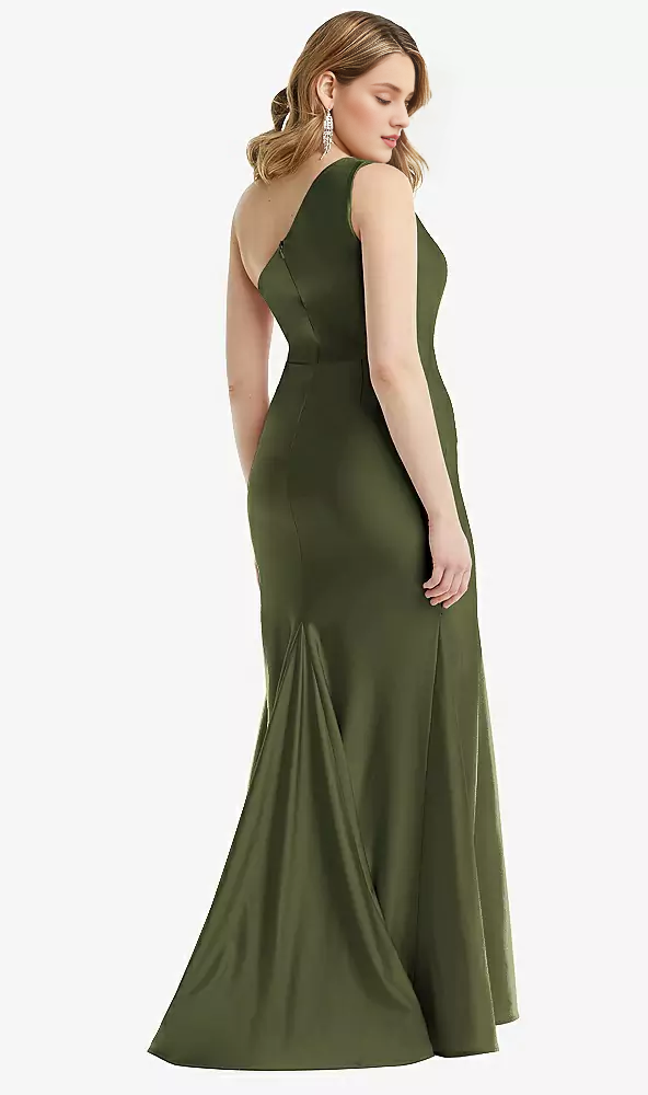 One-Shoulder Chiffon Floor-Length Prom Dress - Chloe Dress