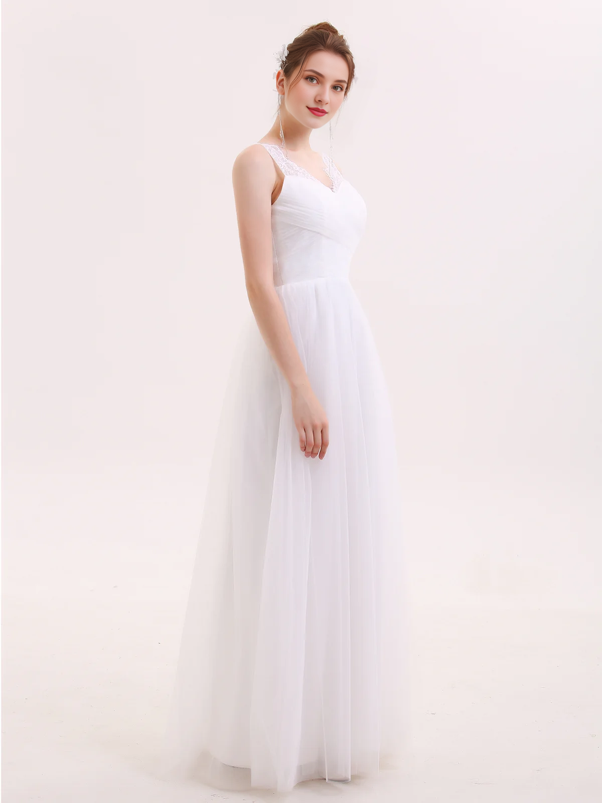 Chiffon Wedding Dress - Chloe Dress