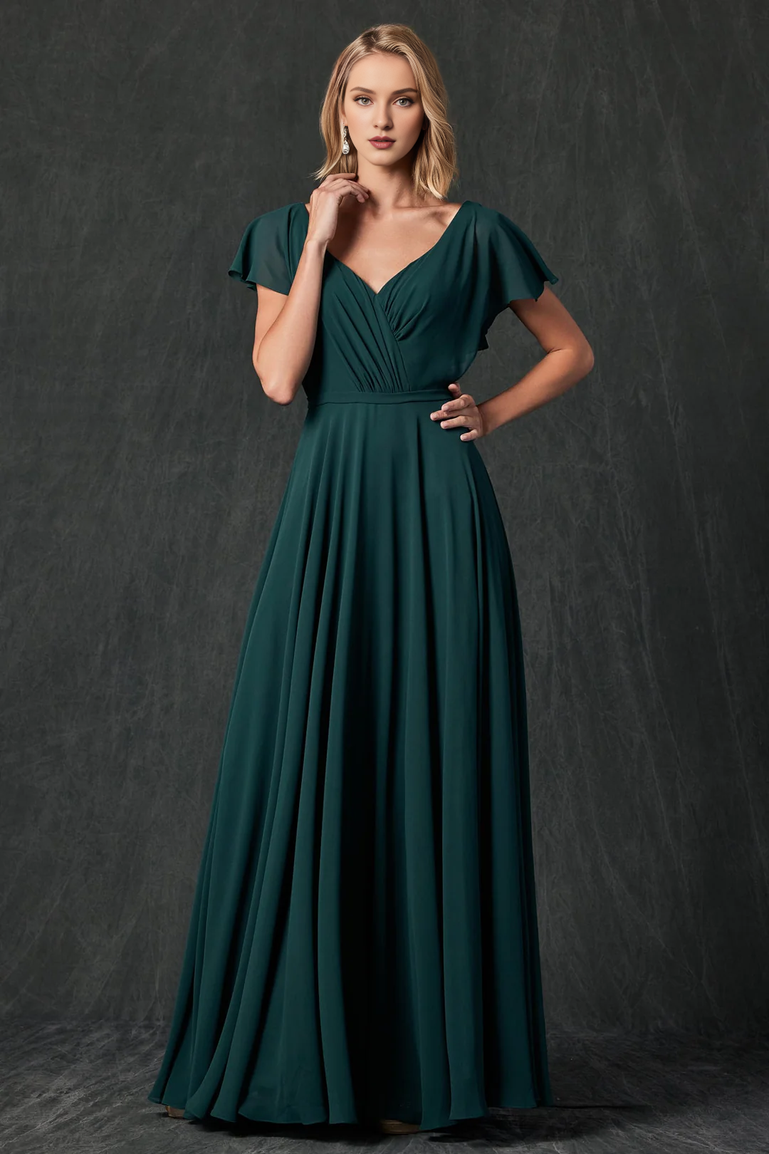 Chiffon Dress - Chloe Dress