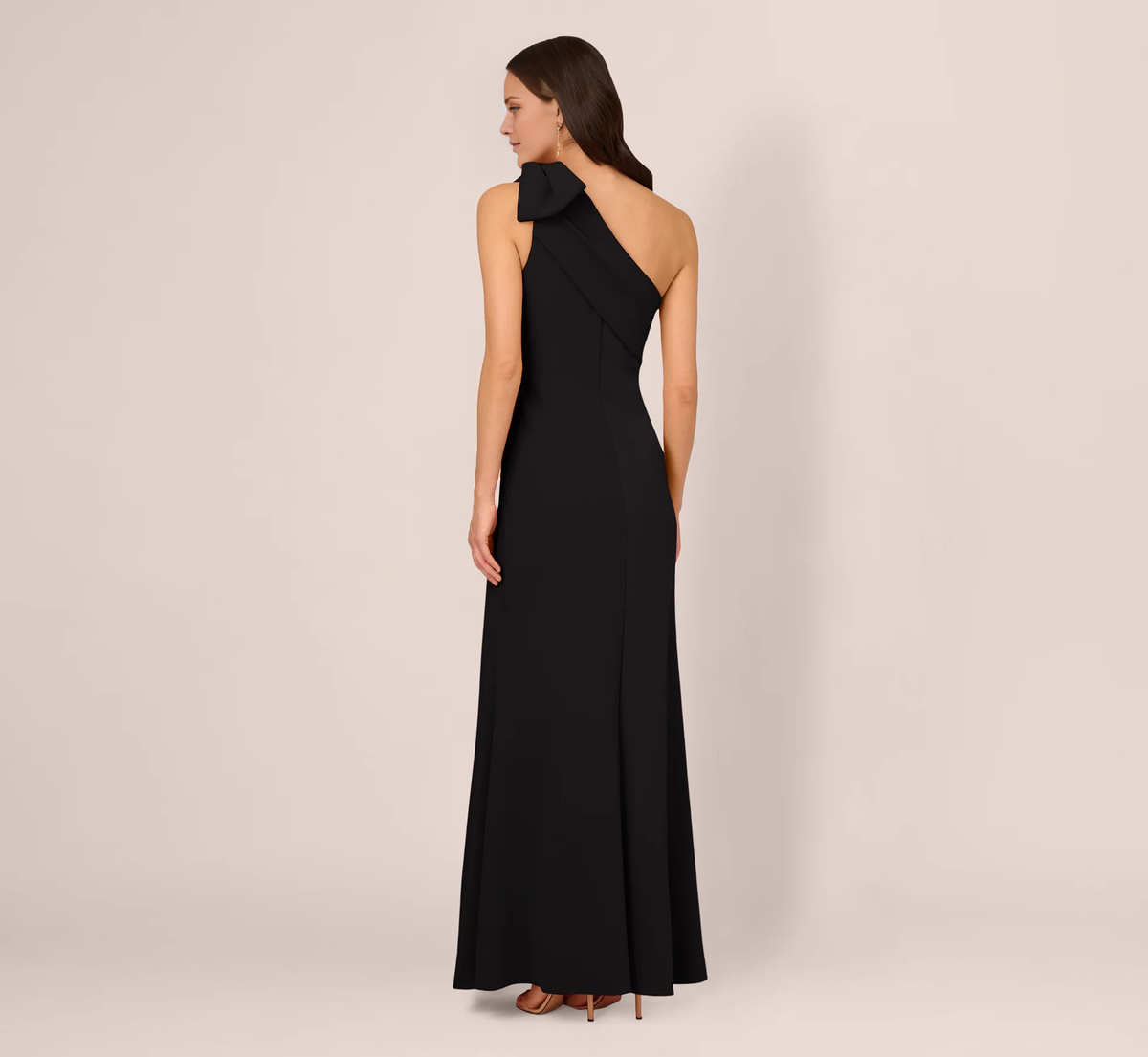 One-Shoulder Crepe Prom Dress - Chloe Dress