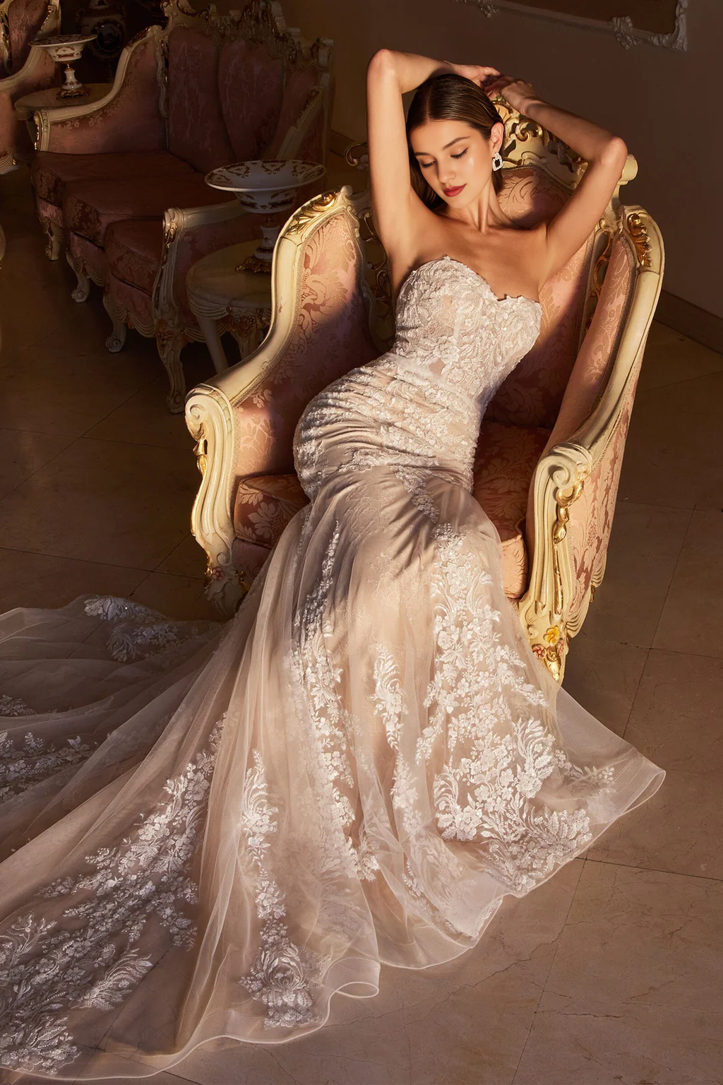 Strapless Wedding Dress - Chloe Dress
