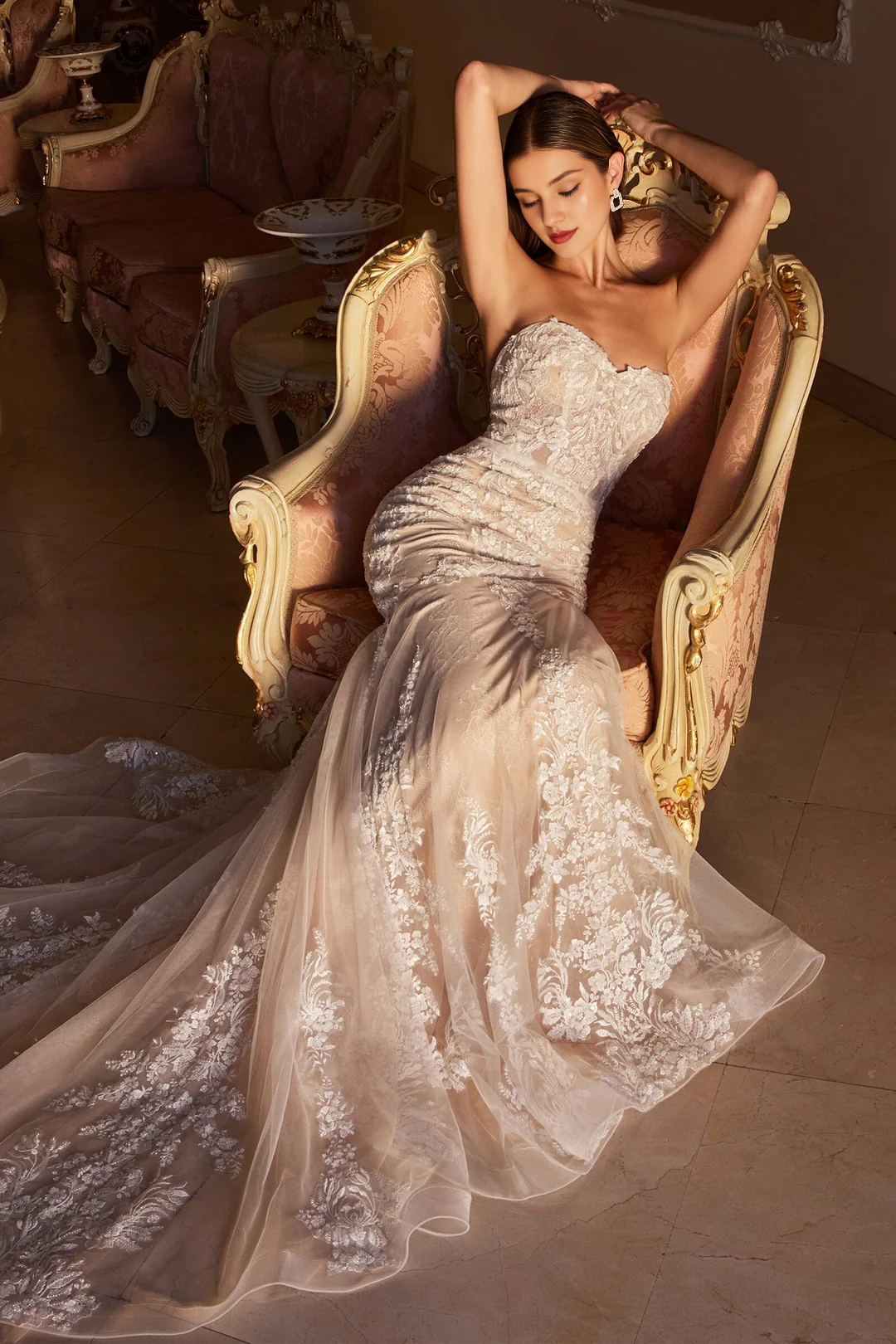 Strapless Wedding Dress - Chloe Dress