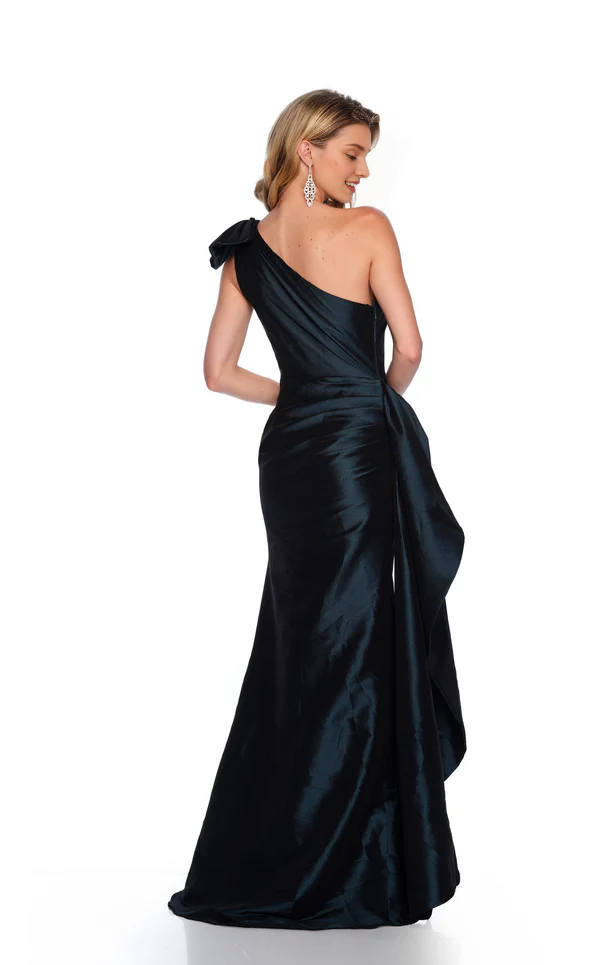 Mermaid One-Shoulder Backless Asymmetric Floor-Length Prom Dress - Chloe Dress