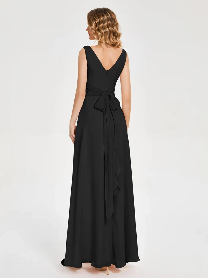 V-Neck Mini Wedding Dress - Chloe Dress
