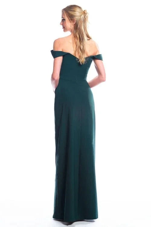 Off-Shoulder Sleeveless Backless Floor-Length Evening Dress - Chloe Dress