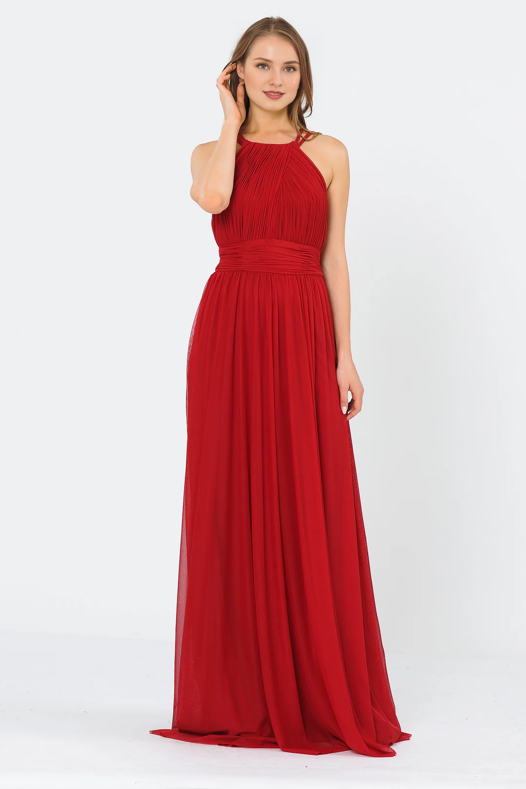 A-Line Pleated Dress - Chloe Dress