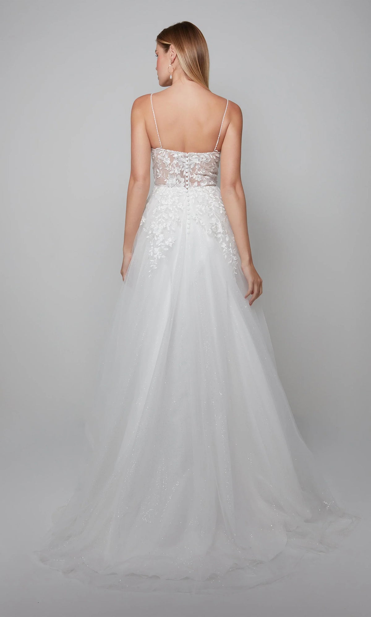 Chiffon Floor-Length Wedding Dress - Chloe Dress