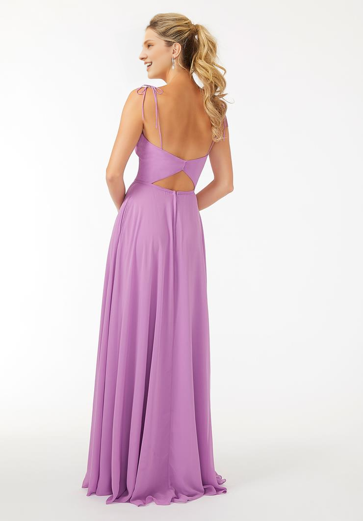 Square Neck Zipper Back High Slit Floor-Length Dress - Chloe Dress