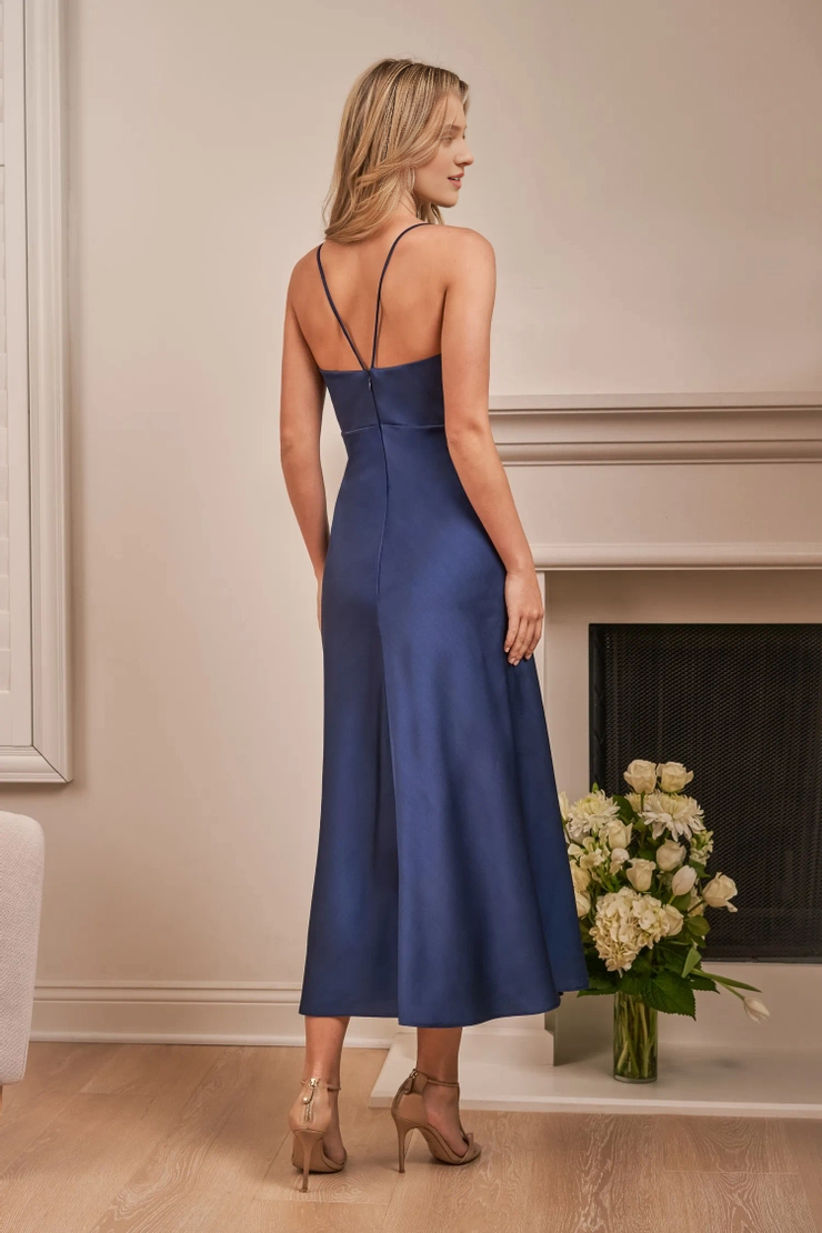 V-Neck Crepe Wedding Dress - Chloe Dress