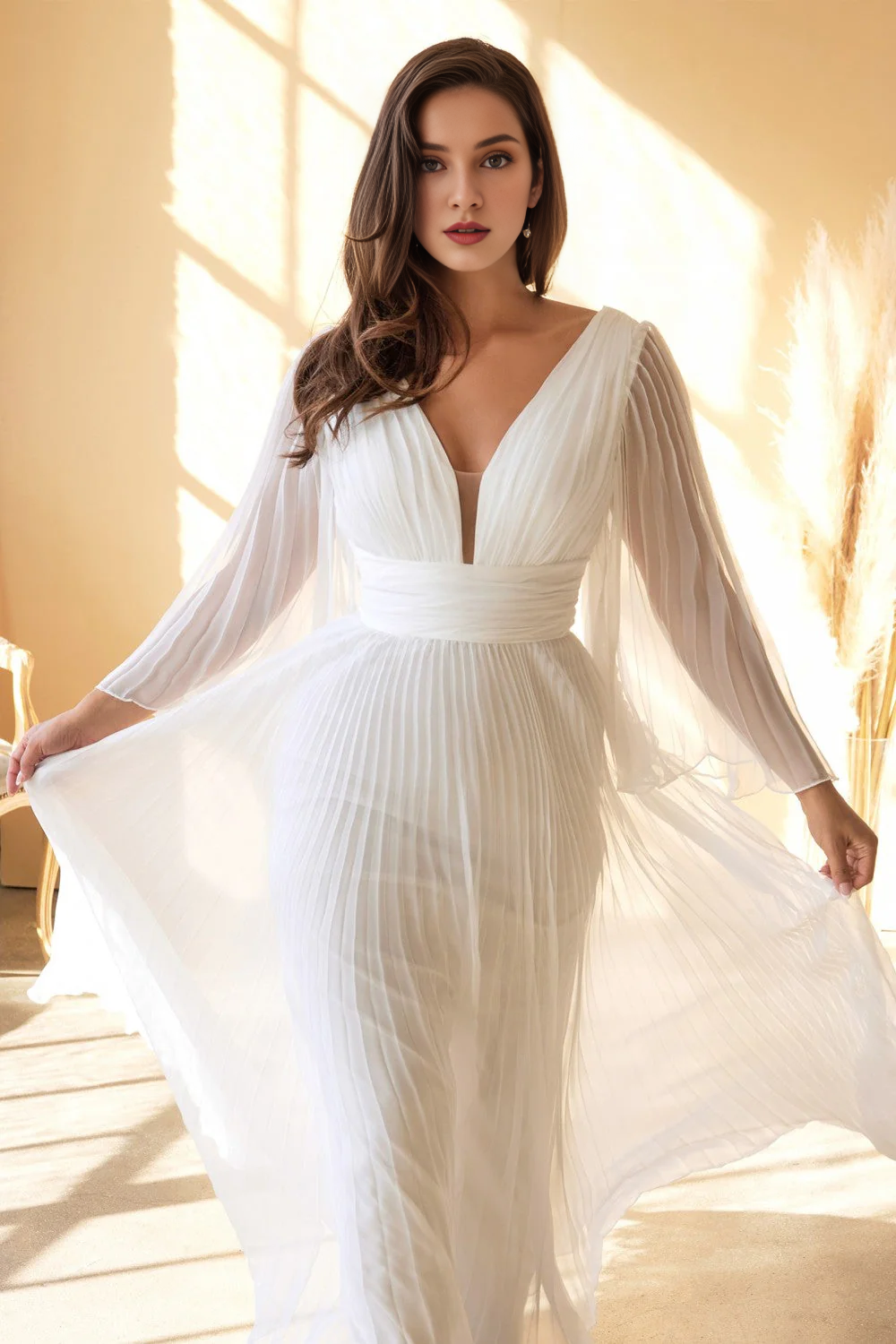 White Wedding Dress - Chloe Dress