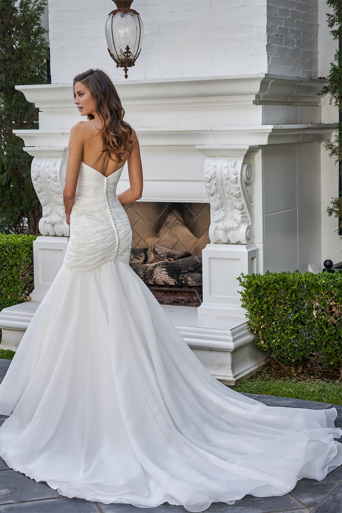 Sweetheart Pleated Dress - Chloe Dress