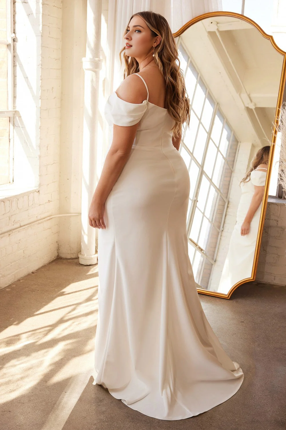 White Sweetheart Wedding Dress - Chloe Dress