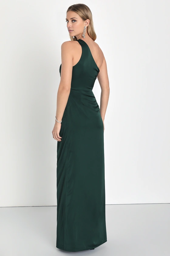 Off-Shoulder Sleeveless Backless High Slit Floor-Length Prom Dress - Chloe Dress