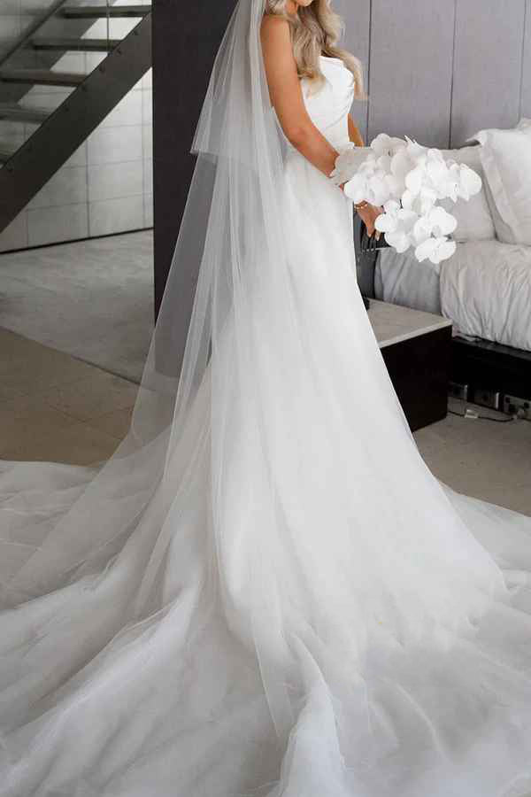 Strapless Wedding Dress - Chloe Dress