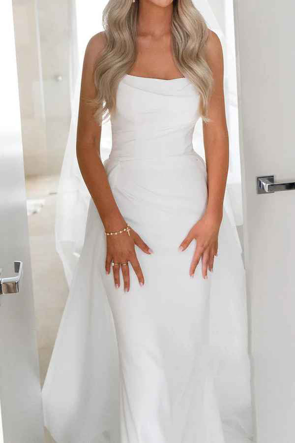 Strapless Wedding Dress - Chloe Dress