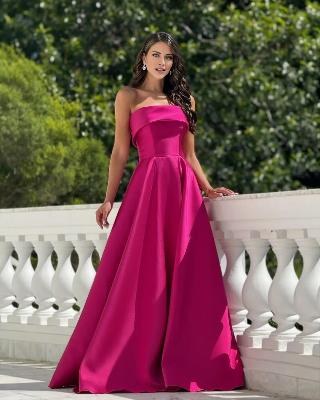 A-Line Off-Shoulder Gown - Chloe Dress